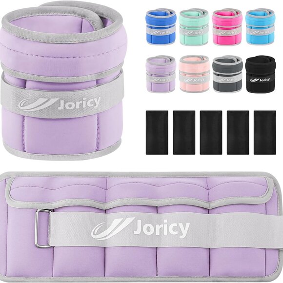 Adjustable Ankle Weights for Women Men Kids 1/2/3/4/5/6/8/10/12/20 LBS 1 Pair Wr - Picture 1 of 6